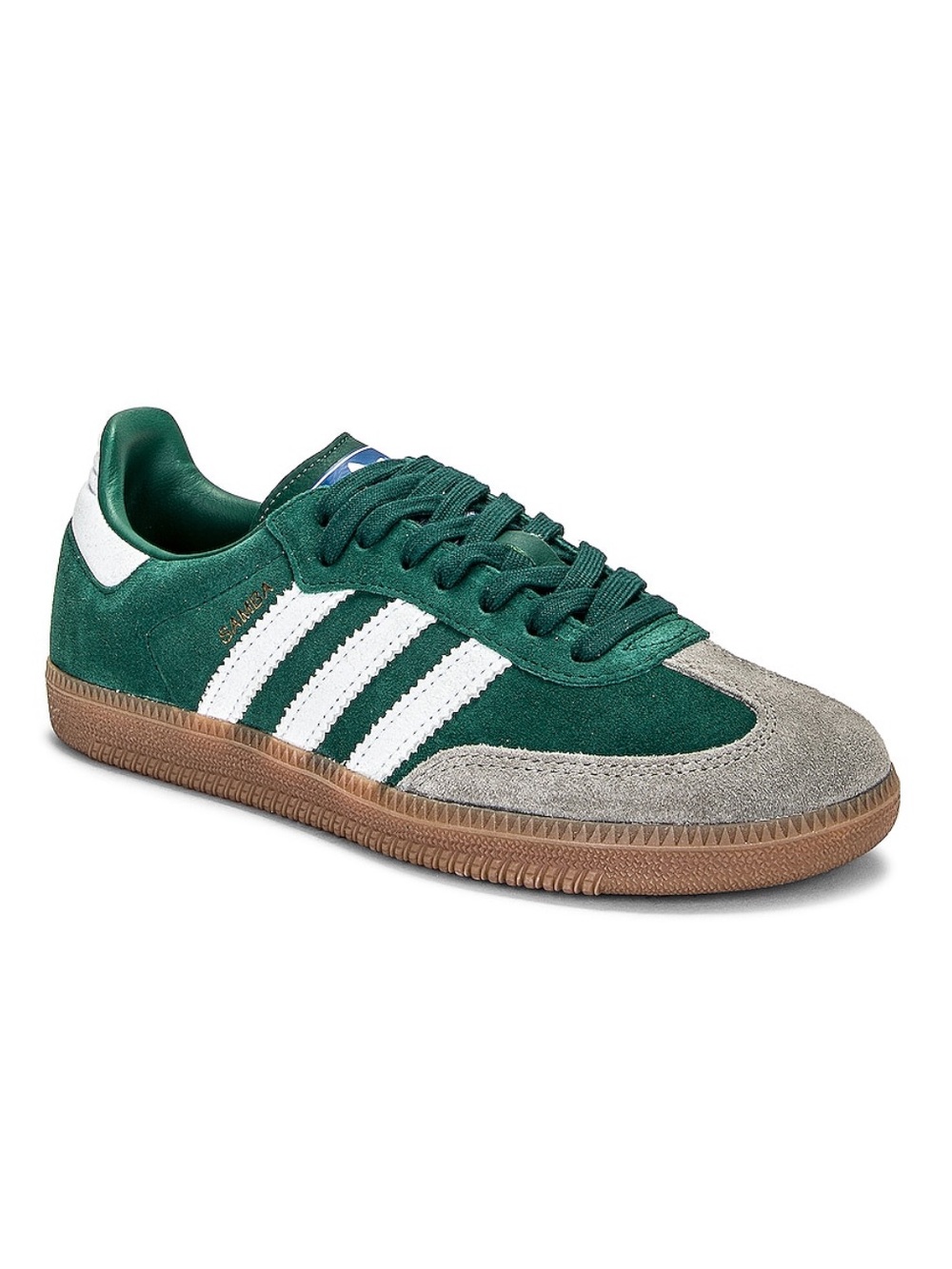 Adidas Samba Sneaker Green White Gum Sole